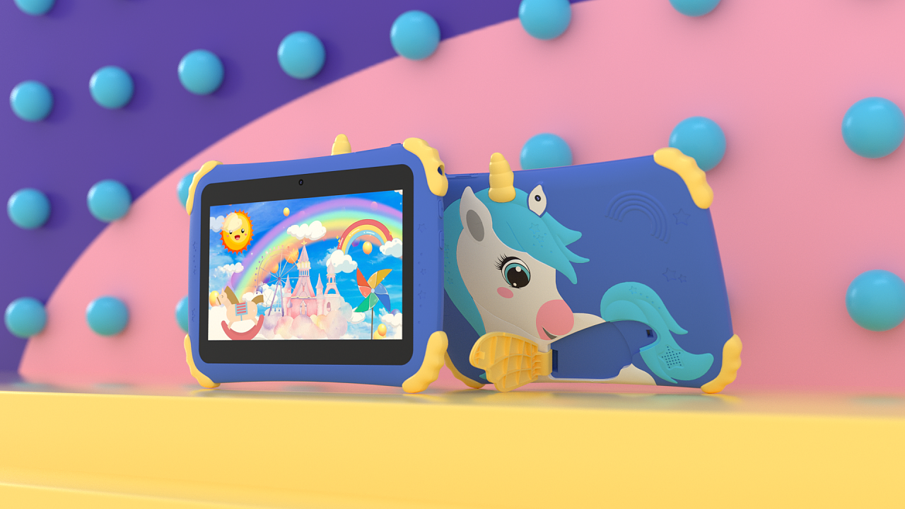 魔力新生 OC渲染技術(shù)下的獨(dú)角獸兒童平板電腦產(chǎn)品動(dòng)畫探秘